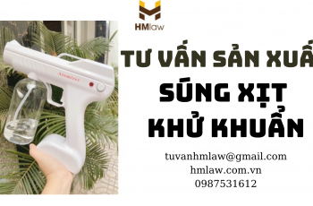 TƯ VẤN SẢN XUẤT SÚNG KHỬ KHUẨN