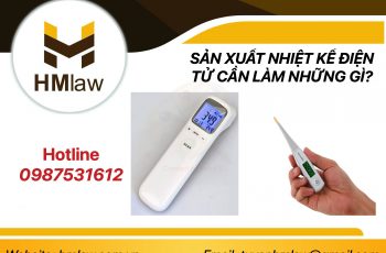 SẢN XUẤT NHIỆT KẾ ĐIỆN TỬ CẦN LÀM NHỮNG GÌ?