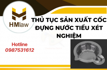 SẢN XUẤT CỐC ĐỰNG NƯỚC TIỂU XÉT NGHIỆM?