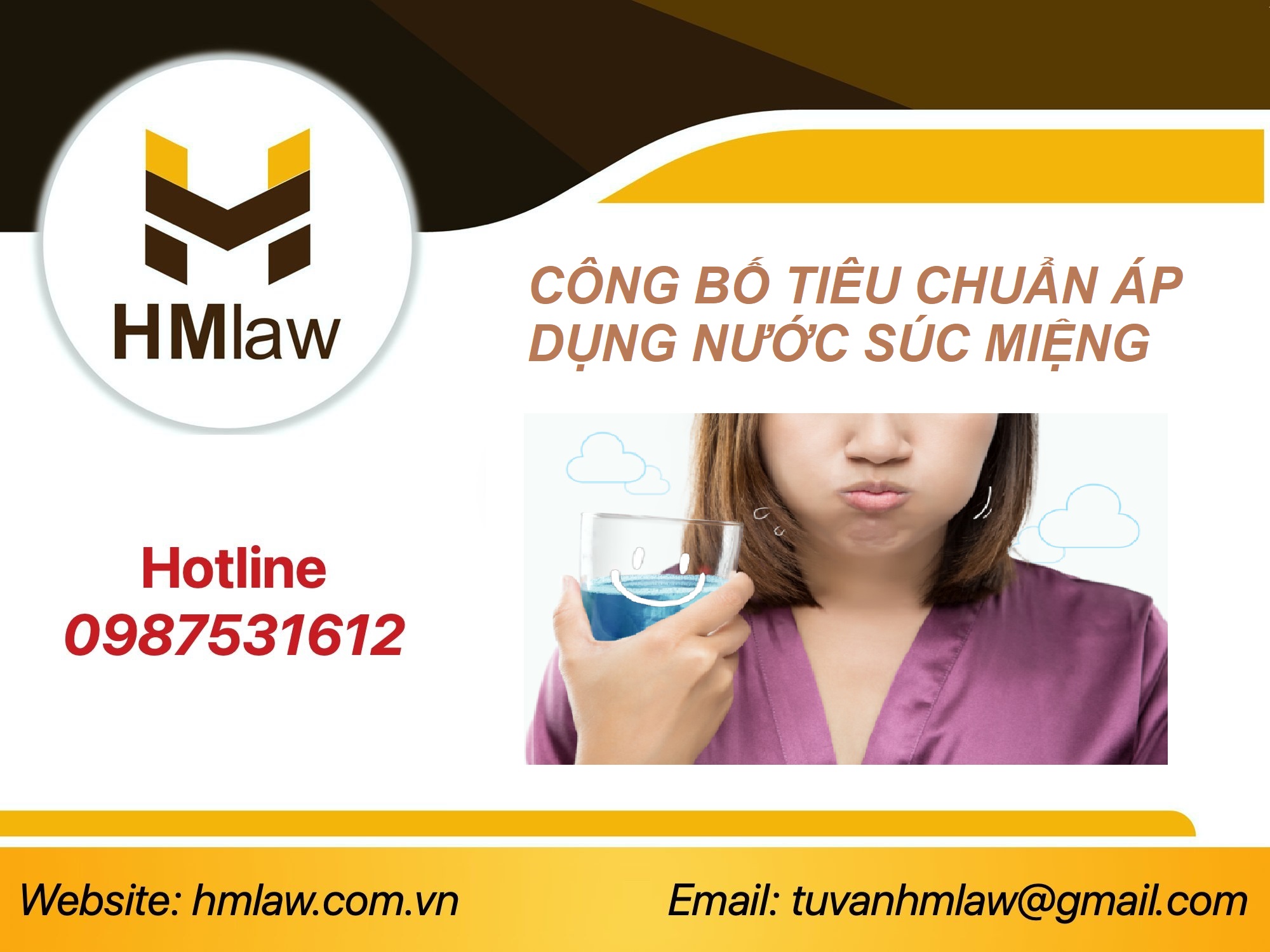 THỦ TỤC CÔNG BỐ TIÊU CHUẨN ÁP DỤNG NƯỚC SÚC MIỆNG