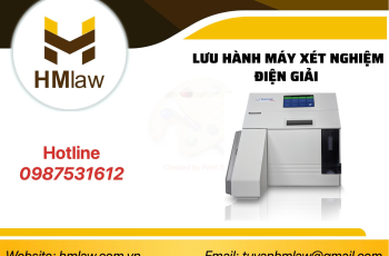 LƯU HÀNH MÁY XÉT NGHIỆM ĐIỆN GIẢI