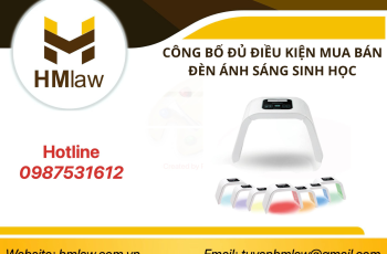 CÔNG BỐ ĐỦ ĐIỀU KIỆN MUA BÁN ĐÈN ÁNH SÁNG SINH HỌC