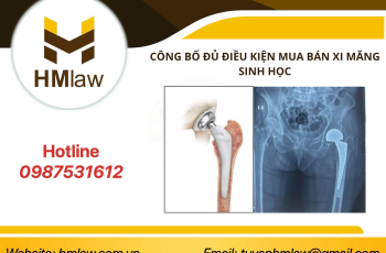 CÔNG BỐ ĐỦ ĐIỀU KIỆN MUA BÁN XI MĂNG XƯƠNG SINH HỌC