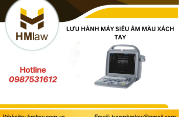 LƯU HÀNH MÁY SIÊU ÂM MÀU XÁCH TAY