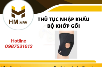 THỦ TỤC NHẬP KHẨU BỘ KHỚP GỐI