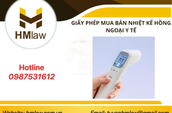 GIẤY PHÉP MUA BÁN NHIỆT KẾ HỒNG NGOẠI Y TẾ