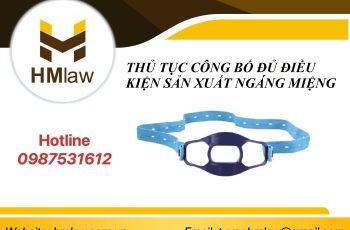 THỦ TỤC CÔNG BỐ ĐỦ ĐIỀU KIỆN SẢN XUẤT NGÁNG MIỆNG