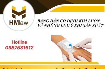 BĂNG DÁN CỐ ĐỊNH KIM LUỒN VÀ NHỮNG LƯU Ý KHI SẢN XUẤT