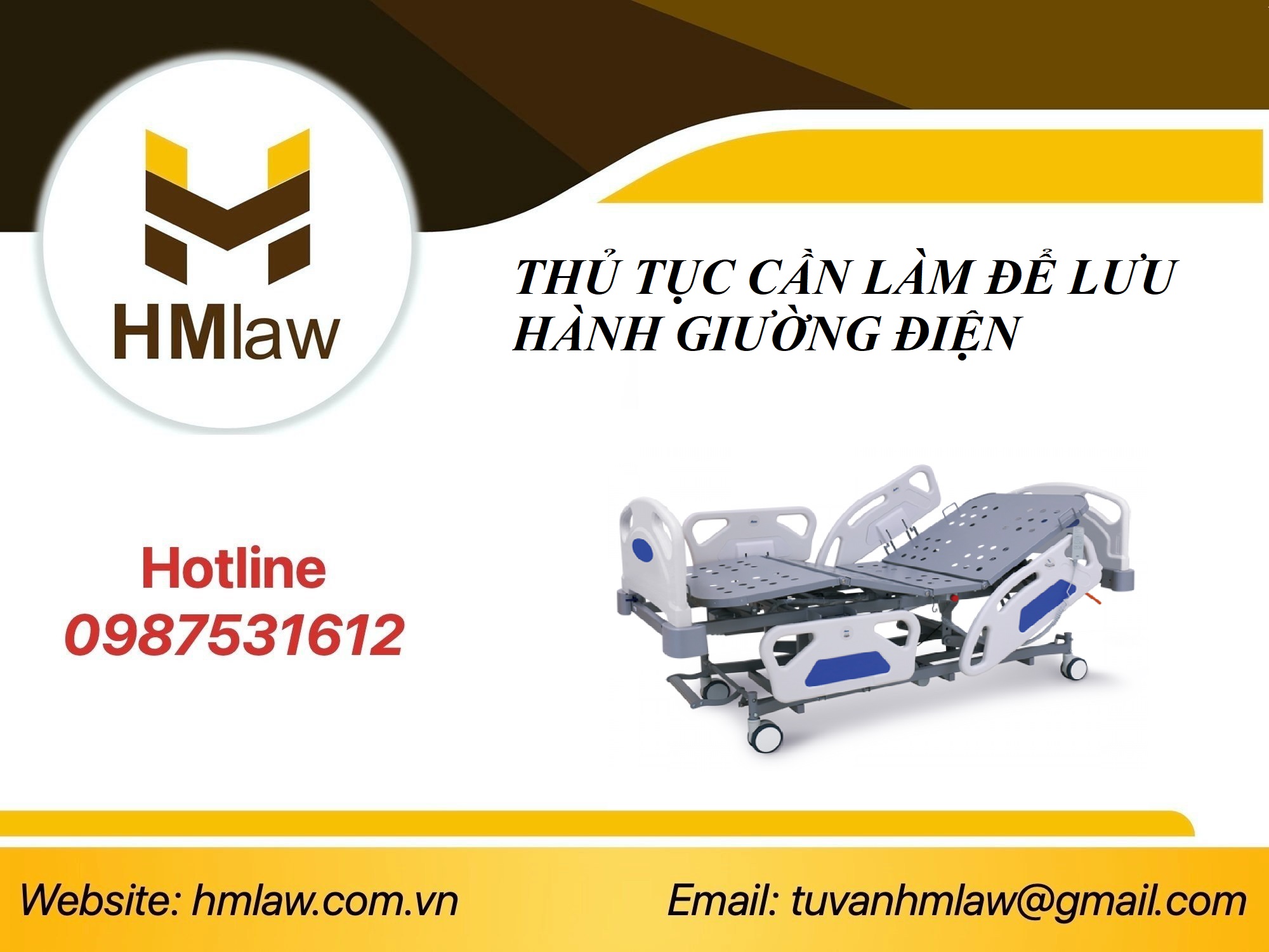 Thủ tục cần làm để lưu hành giường điện