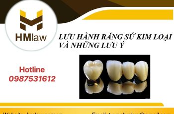 LƯU HÀNH RĂNG SỨ KIM LOẠI VÀ NHỮNG LƯU Ý