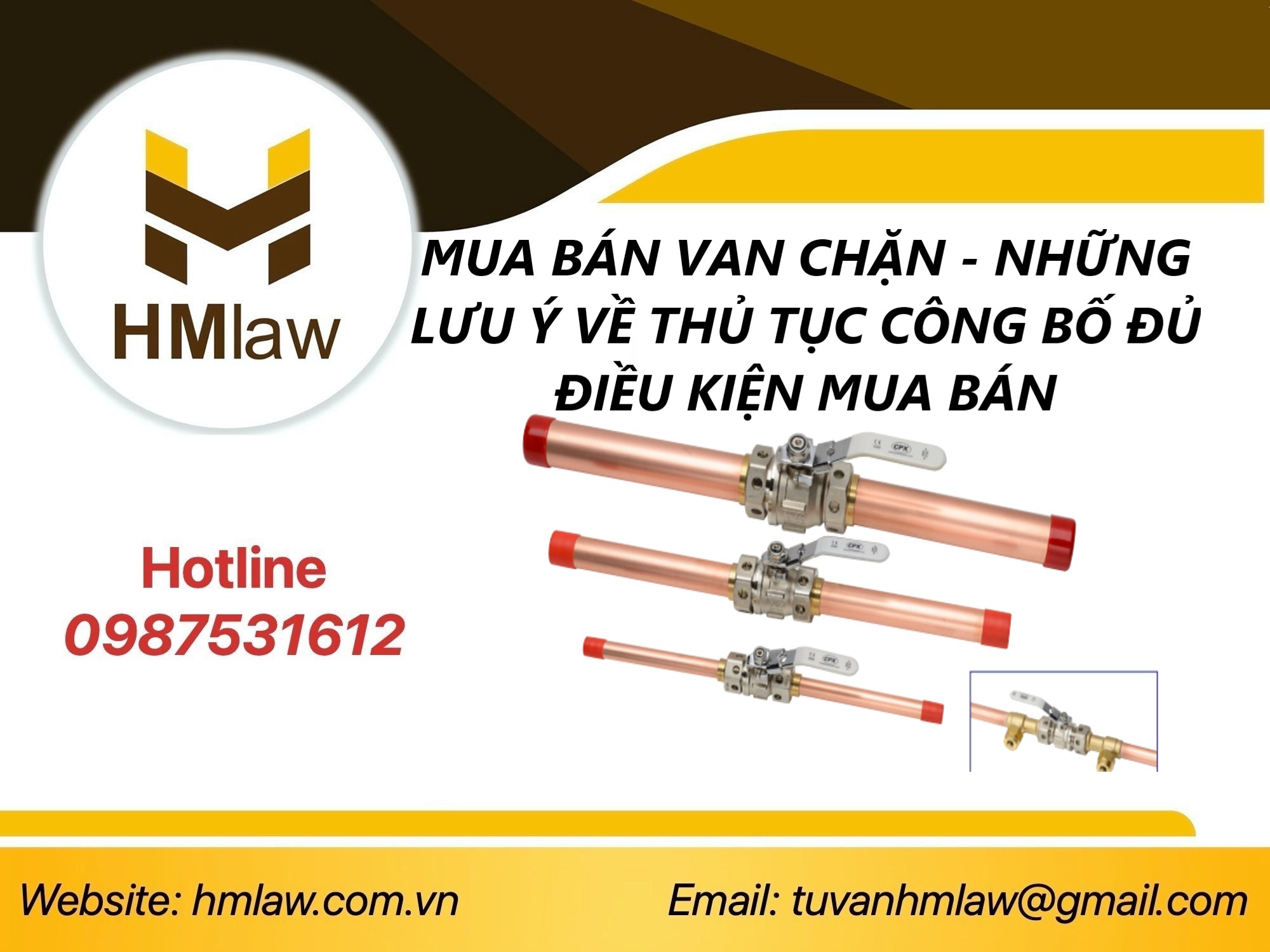 CÔNG BỐ ĐỦ ĐIỀU KIỆN MUA BÁN VAN CHẶN