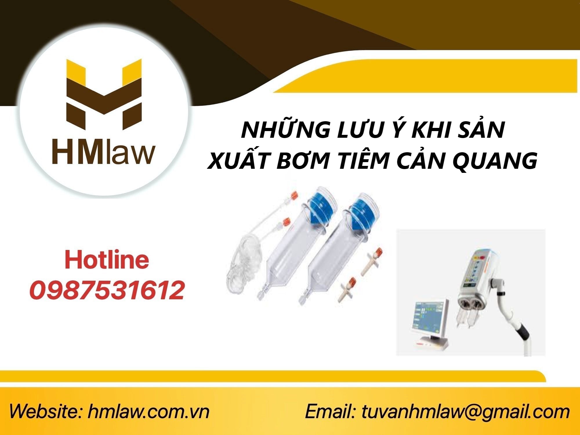 CÔNG BỐ ĐỦ ĐIỀU KIỆN SẢN XUẤT BƠM TIÊM CẢN QUANG 