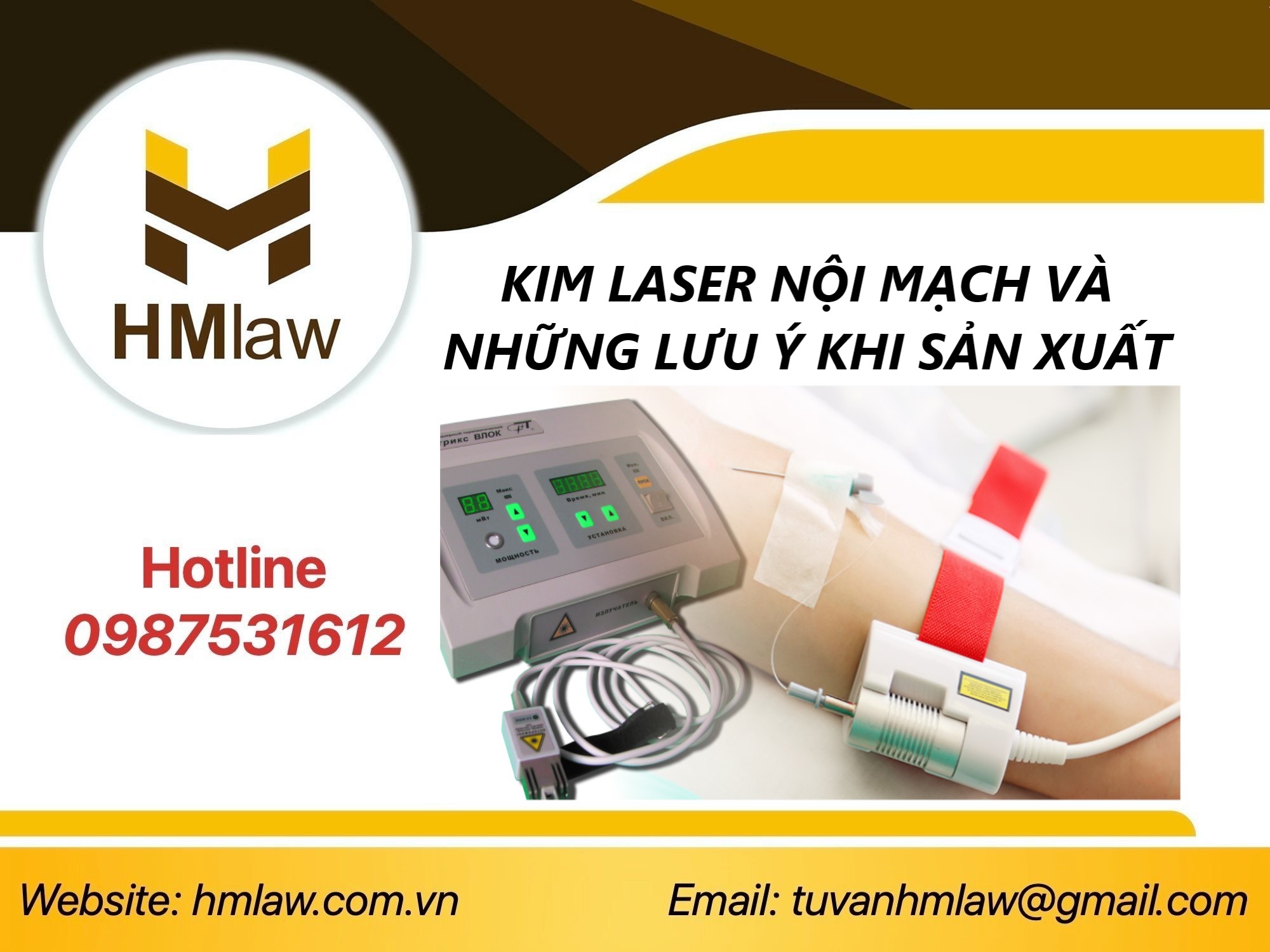 CÔNG BỐ ĐỦ ĐIỀU KIỆN SẢN XUẤT KIM LASER NỘI MẠCH