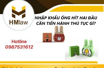 NHẬP KHẨU ỐNG HÍT HAI ĐẦU CẦN TIẾN HÀNH THỦ TỤC GÌ?