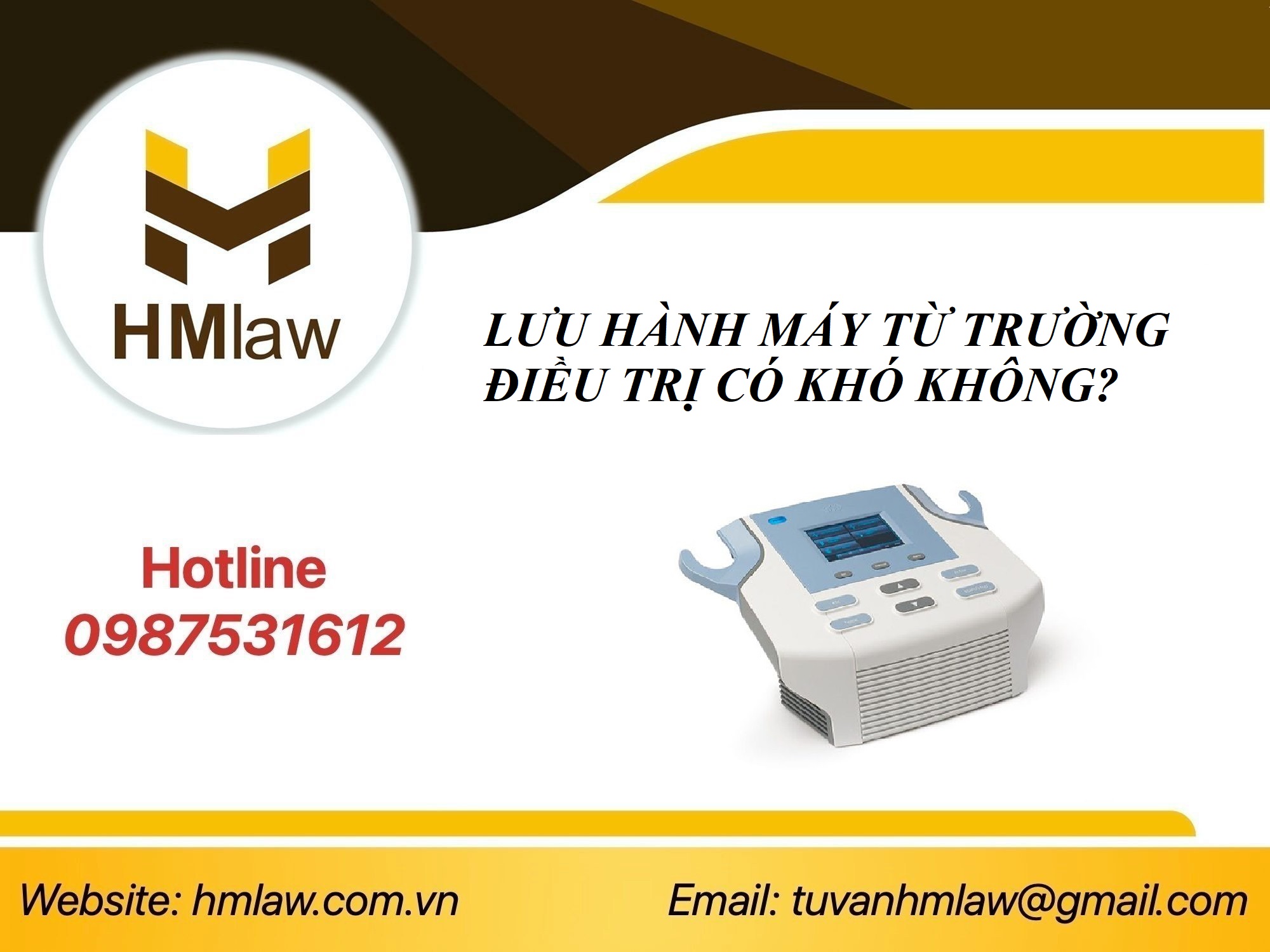 LƯU HÀNH MÁY TỪ TRƯỜNG ĐIỀU TRỊ CÓ KHÓ KHÔNG?