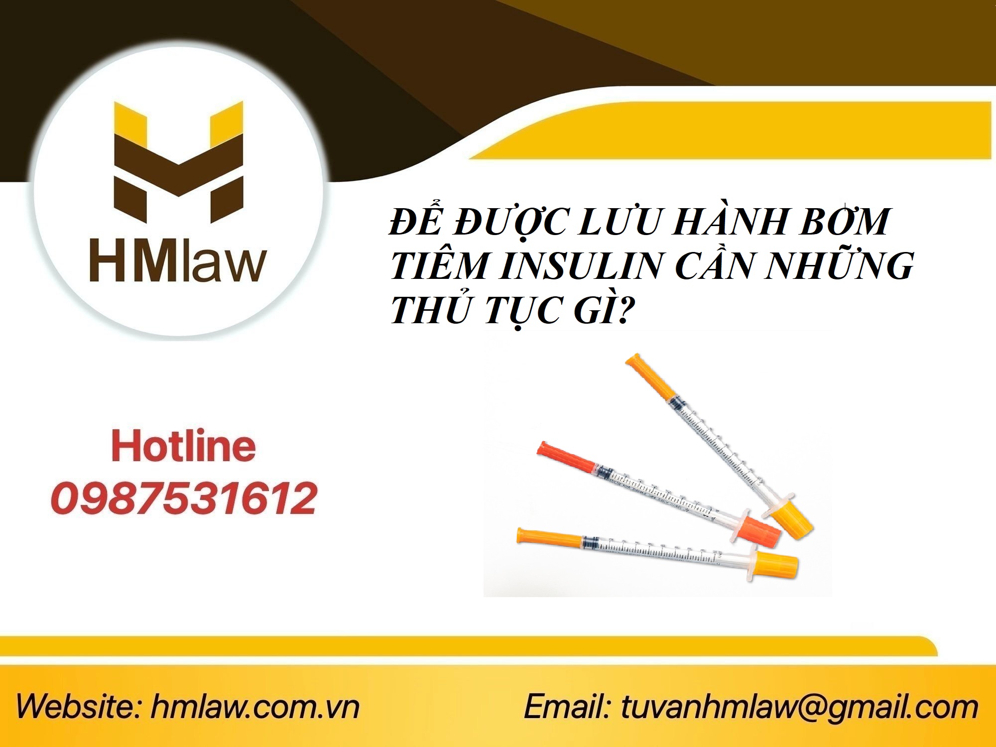 ĐỂ ĐƯỢC LƯU HÀNH BƠM TIÊM INSULIN CẦN NHỮNG THỦ TỤC GÌ?