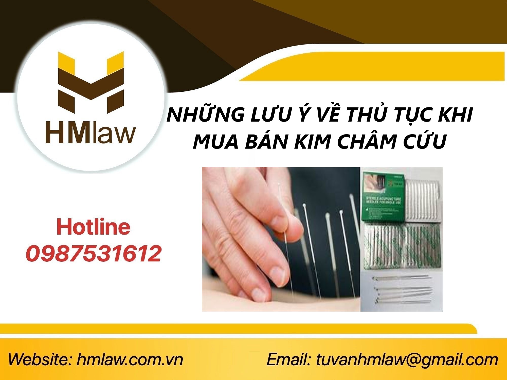 CÔNG BỐ ĐỦ ĐIỀU KIỆN MUA BÁN KIM CHÂM CỨU