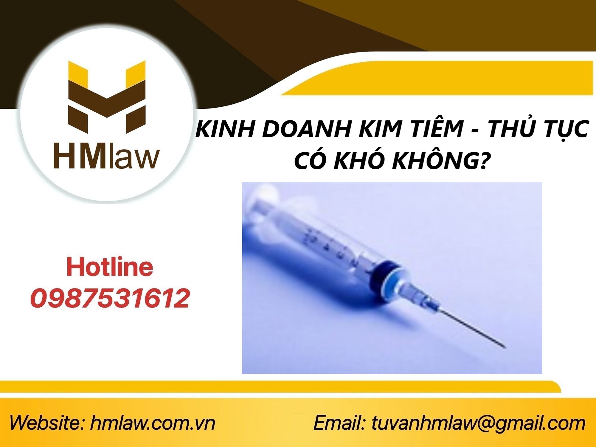 CÔNG BỐ ĐỦ ĐIỀU KIỆN MUA BÁN KIM TIÊM