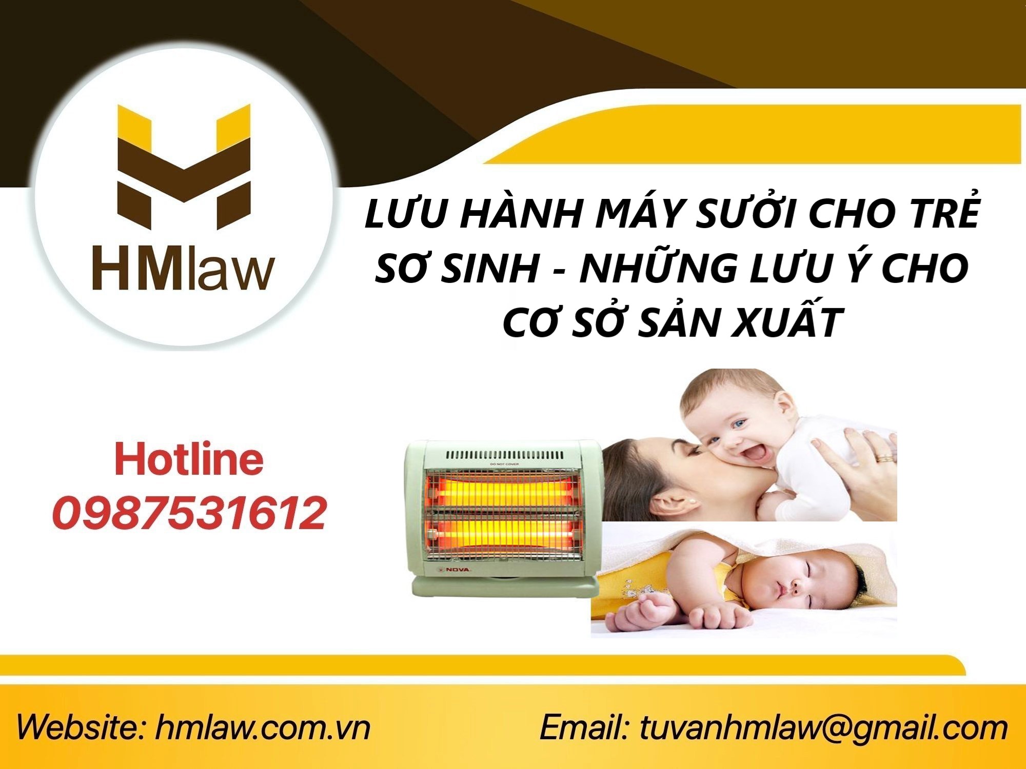 CÔNG BỐ TIÊU CHUẨN ÁP DỤNG MÁY SƯỞI CHO TRẺ SƠ SINH 