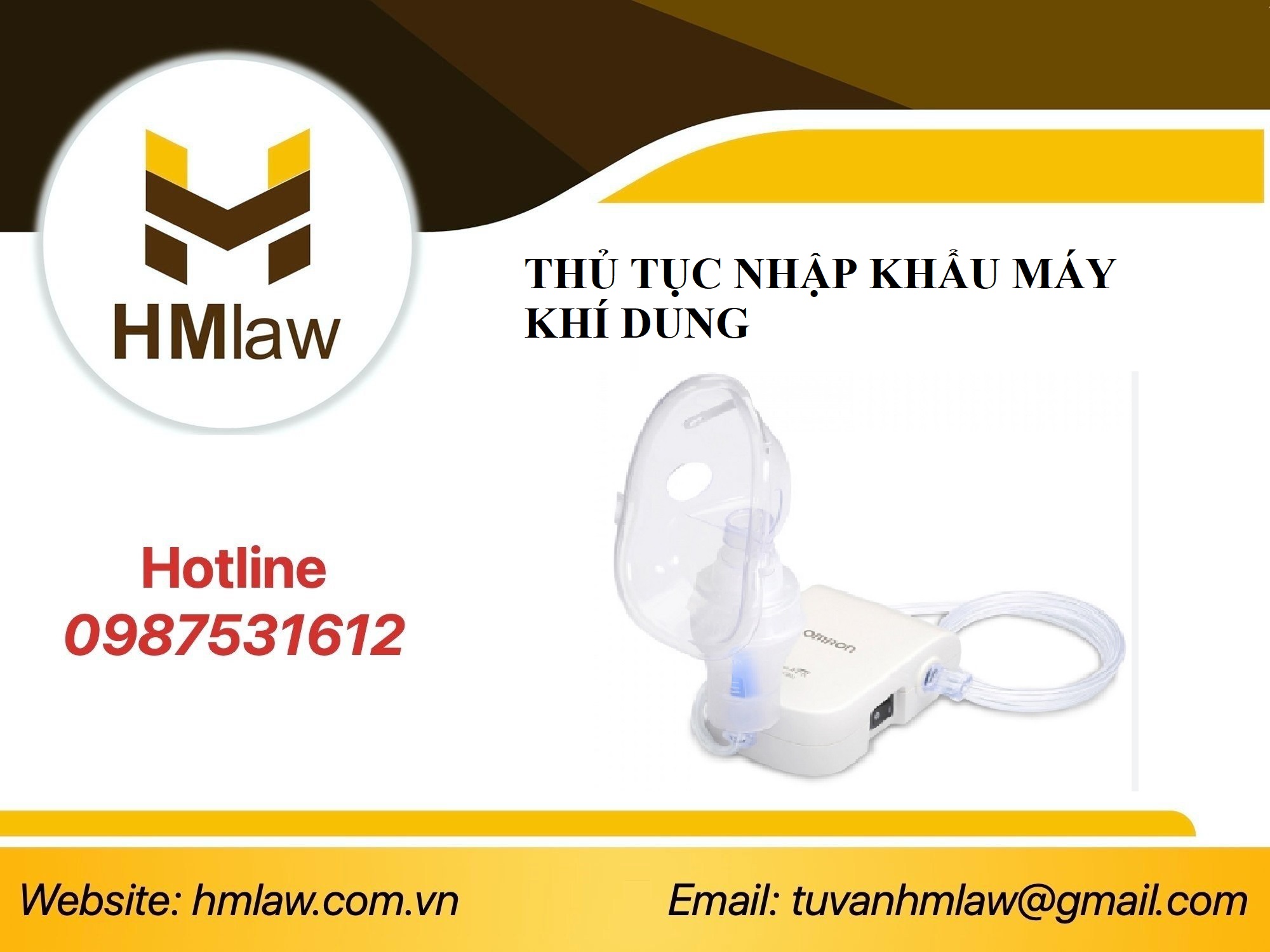 THỦ TỤC NHẬP KHẨU MÁY KHÍ DUNG 