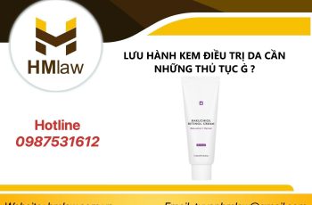 LƯU HÀNH KEM ĐIỀU TRỊ DA CẦN NHỮNG THỦ TỤC GÌ ?