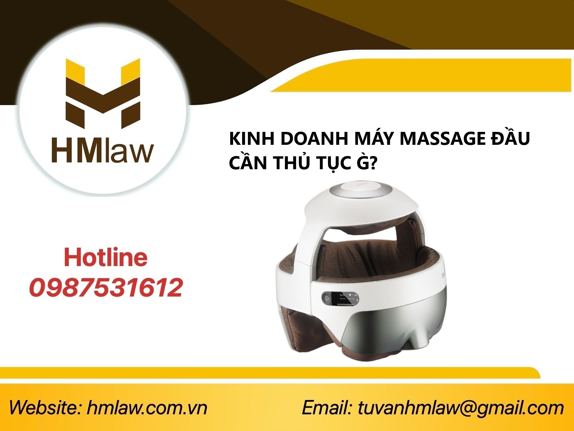 KINH DOANH MÁY MASSAGE ĐẦU CẦN THỦ TỤC GÌ?