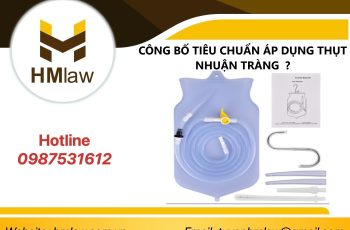 CÔNG BỐ TIÊU CHUẨN ÁP DỤNG THỤT NHUẬN TRÀNG  ?