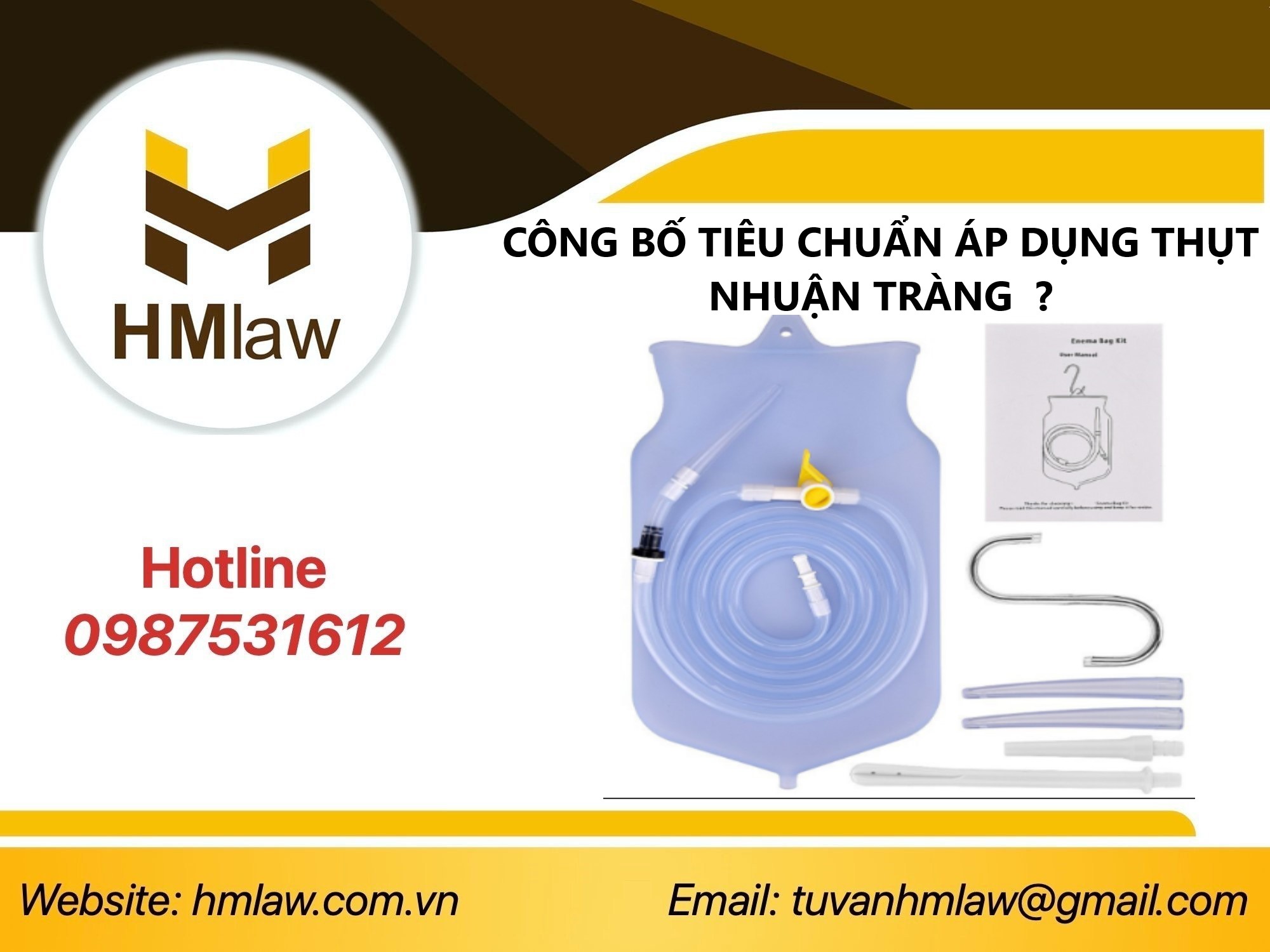 CÔNG BỐ TIÊU CHUẨN ÁP DỤNG THỤT NHUẬN TRÀNG  ?