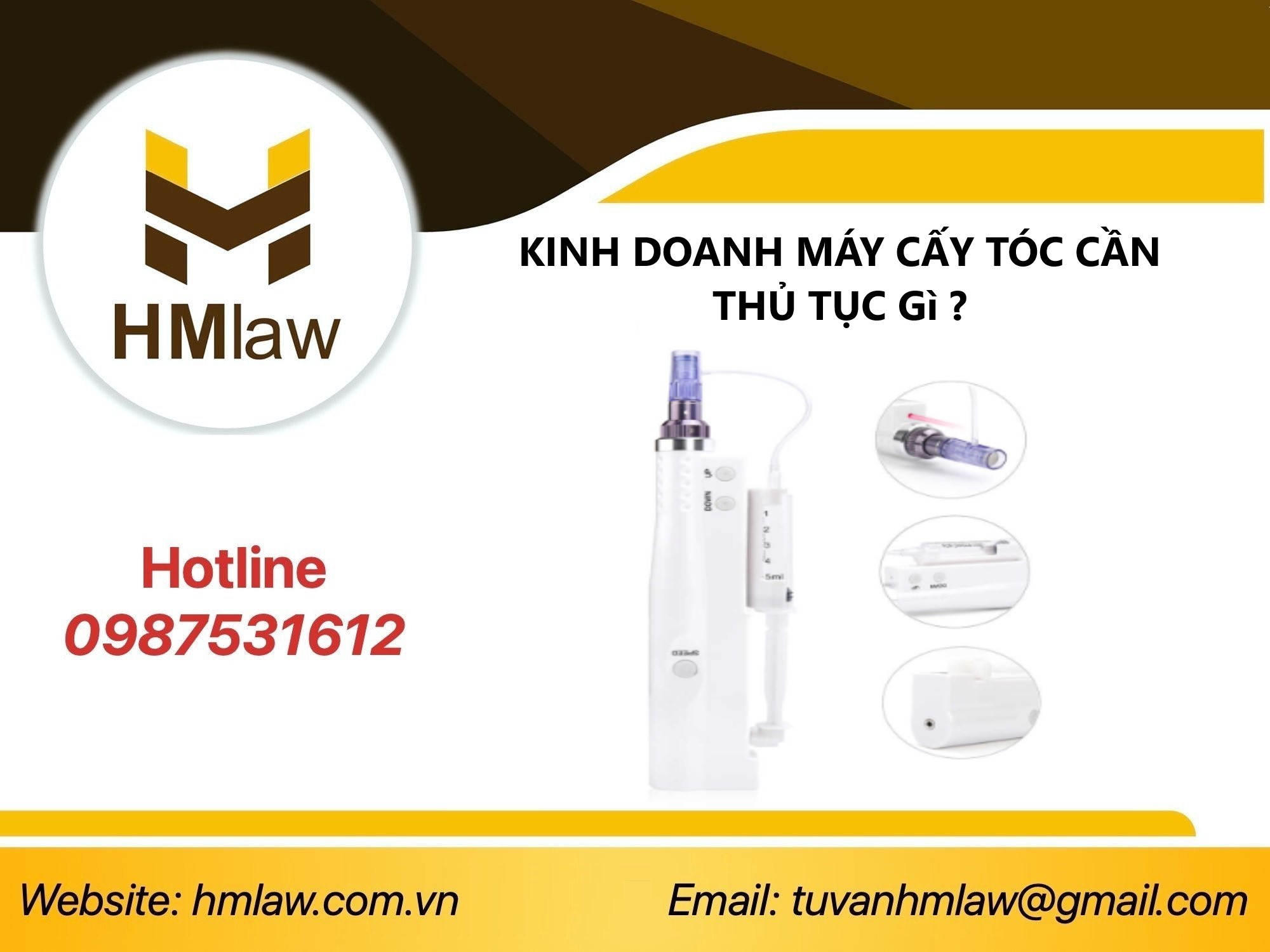 KINH DOANH MÁY CẤY TÓC CẦN THỦ TỤC GÌ ?