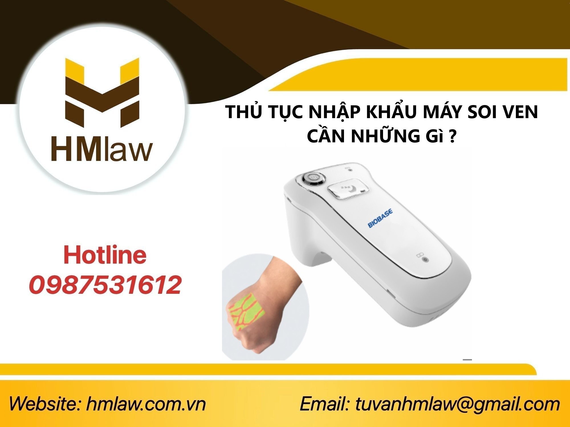 THỦ TỤC NHẬP KHẨU MÁY SOI VEN CẦN NHƯNG GÌ?