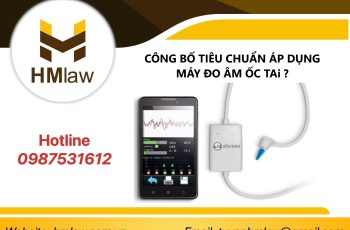 CÔNG BỐ TIÊU CHUẨN ÁP DỤNG MÁY ĐO ÂM ỐC TAI ?