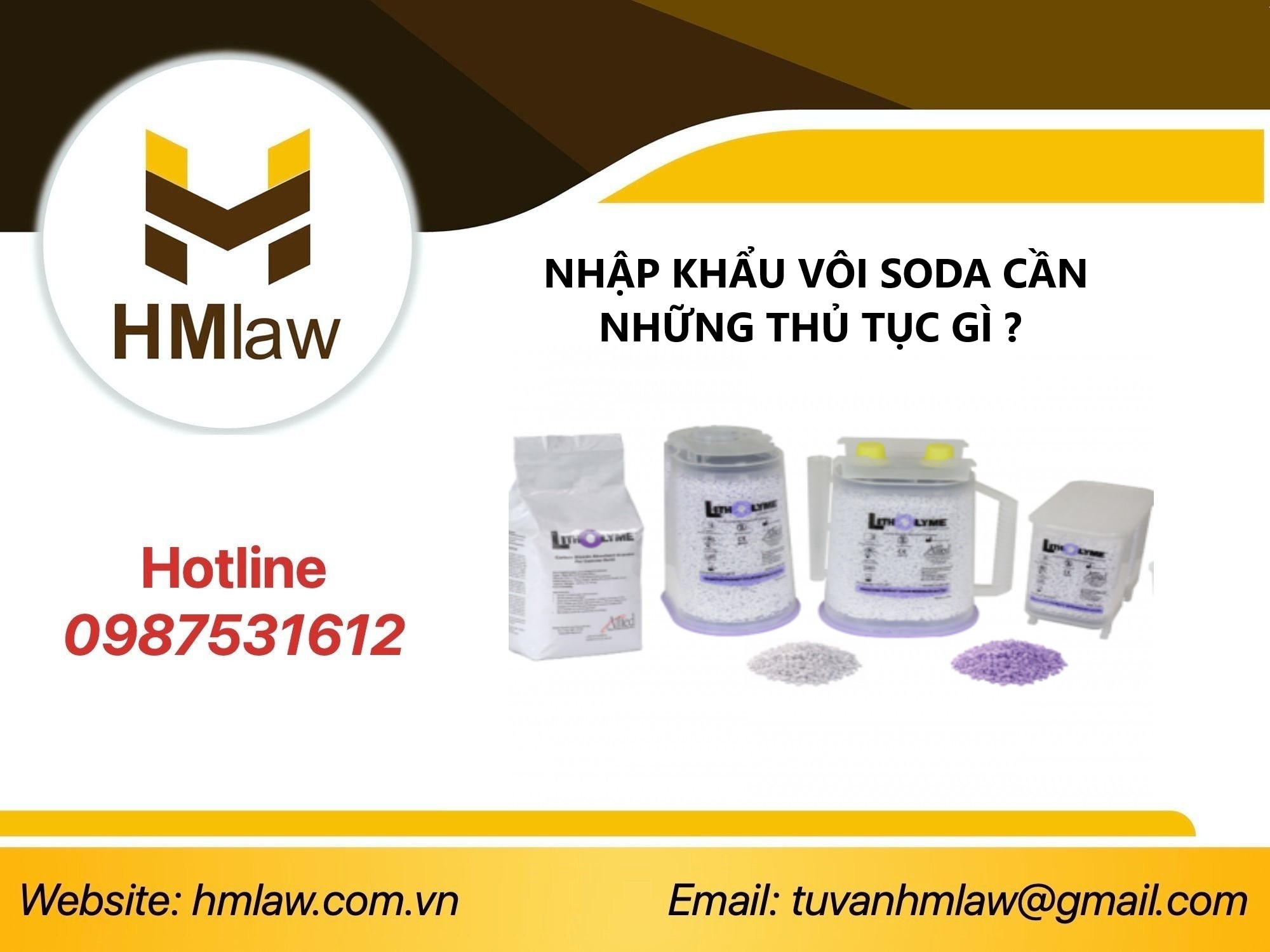  NHẬP KHẨU VÔI SODA CẦN NHỮNG THỦ TỤC GÌ?