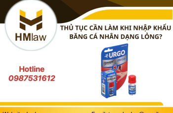 THỦ TỤC CẦN LÀM KHI NHẬP KHẨU BĂNG CÁ NHÂN DẠNG LỎNG