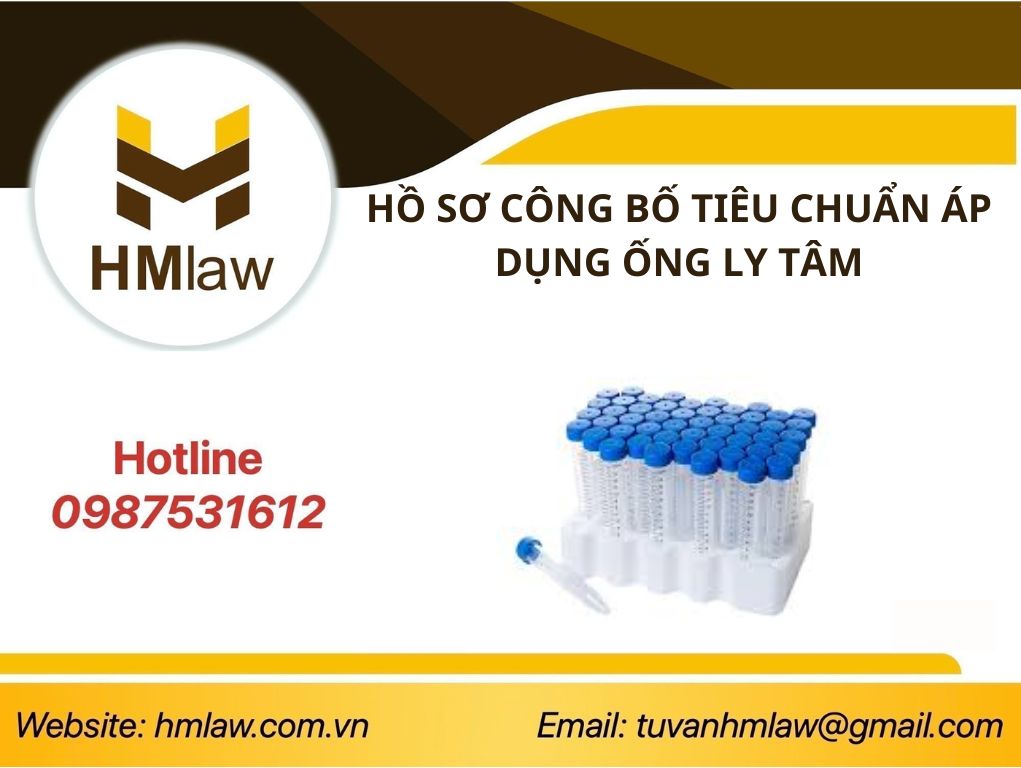 HỒ SƠ CÔNG BỐ TIÊU CHUẨN ÁP DỤNG ỐNG LY TÂM